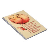 ジェレミアの29:11 "私は私があなたのために持っている計画を知っています。" ノートブック (右側)