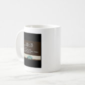 ジェレミアの33:3 コーヒーマグカップ (正面左)
