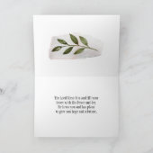 ジェレミア29:11私はあなたのための計画を知っているので カード (内部)