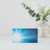 ジェレミア29; 11-14 -クリスチャン 名刺 (スタンド正面)