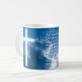 ジェレミア29; 11- 14% pipe%のクリスチャン コーヒーマグカップ (正面左)