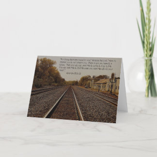 ジェレミア29: 11. 5x7カード カード