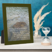 ジェレミア29:12-13 フォトプラーク (側面)