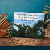 ジェレミア29:13探求と神探し フォトプラーク (側面)