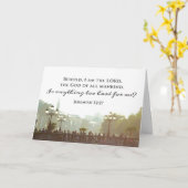 ジェレミア32:27私にとって懸命過ぎるものは? カード (黄色い花)