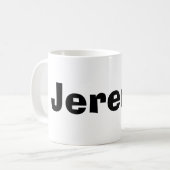 ジェレミーのマグ コーヒーマグカップ (正面左)