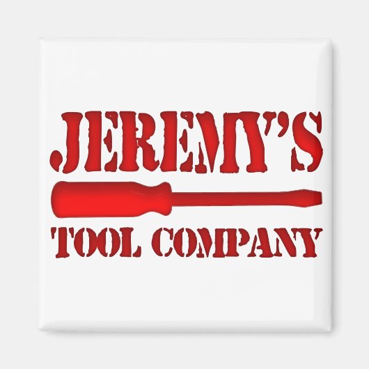 ジェレミーの工具会社 マグネット (正面)