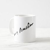 ジェレミーベンサム署名コーヒーマグ コーヒーマグカップ (正面左)