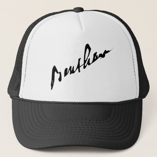 ジェレミーベンサム署名 キャップ (正面)