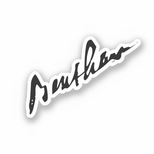 ジェレミーベンサム署名 シール (正面)