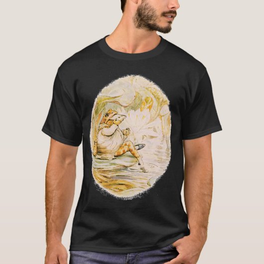 ジェレミー・フィッシャー ビアトリクス・ポター Tシャツ (正面)