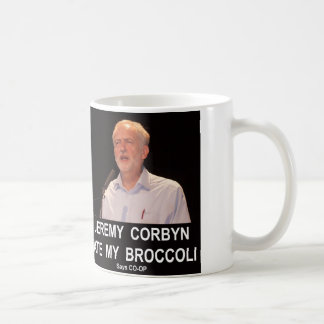 ジェレミーCorbynは私のブロッコリーを食べました コーヒーマグカップ