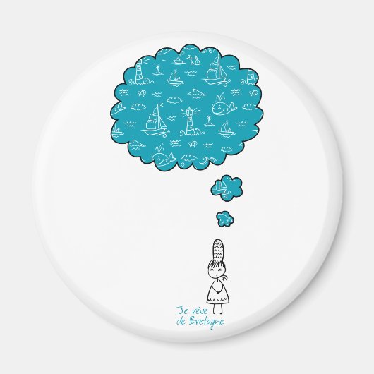 ジェレヴデブルターニュ マグネット (正面)