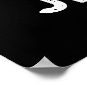 ジェロおもしろいイェッロオンフォンパンダークBG ポスター (角)