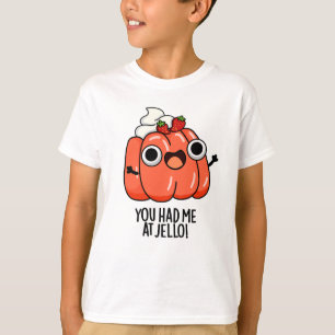 ジェロであなたをキャッチ 面白いお菓子パンプン Tシャツ