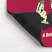 ジェロのショット:こぼせない飲む マウスパッド (コーナー)