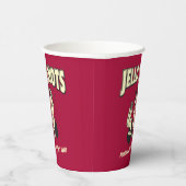 ジェロのショット：こぼせない飲む 紙コップ (右)