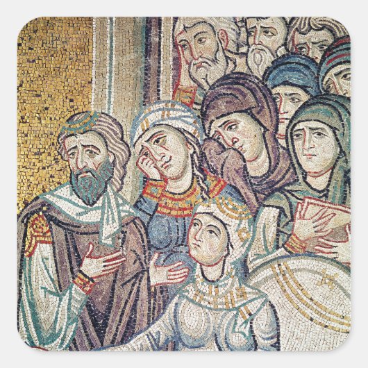 ジェロスの娘の育て スクエアシール (正面)