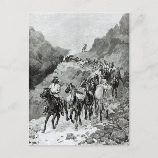 ジェロニモと彼のバンド ポストカード (正面)