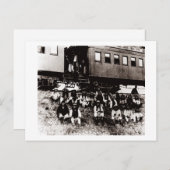 ジェロニモのバンド ポストカード (正面/裏面)