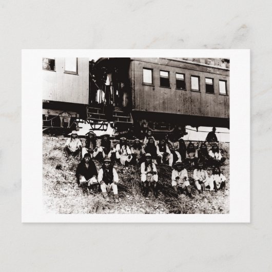 ジェロニモのバンド ポストカード (正面)