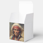 ジェロニモインディアンチーフウォリアーポートレート フェイバーボックス (オープン)