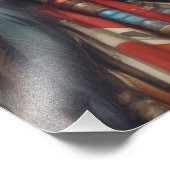 ジェロニモインディアンチーフウォリアーポートレート フォトプリント            (角)