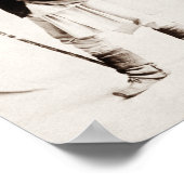 ジェロニモスタンディングポートレート- 1904 ポスター (角)