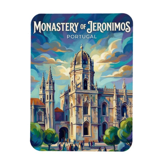 ジェロニモス修道院 ポルトガル マグネット (縦)