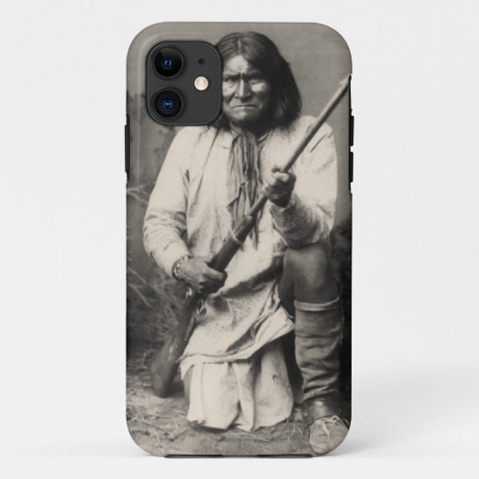 ジェロニモ米軍による彼の捕獲の後John J Per Case-Mate iPhoneケース (裏面)