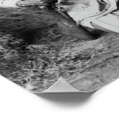 ジェロニモ銃で膝下げ – 1886 ポスター (角)