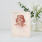 ジェロニモ首席，アパッチ， 1898 ポストカード (スタンド正面)