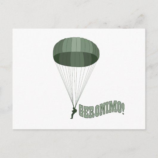 ジェロニモ！ ポストカード (正面)