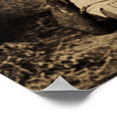 ジェロニモ・ライフル1886年ヴィンテージインディアン ポスター (角)