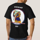 ジェロニモ Tシャツ (裏面)