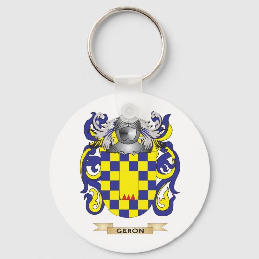 ジェロンコート・オブ・アームズ(家紋) キーホルダー (正面)