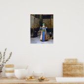 ジェローム – サルタンアット祈りの言葉1887 ポスター (キッチン)