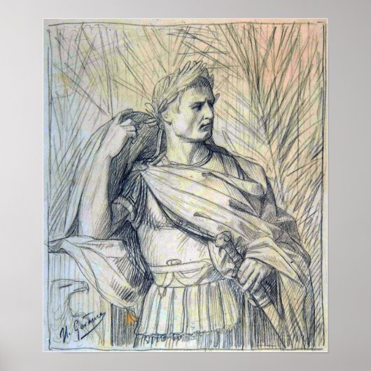 ジェローム – ジュリアス・シーザー ポスター (正面)