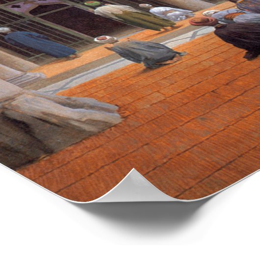 ジェローム – モスクのインテリア1870 ポスター (角)