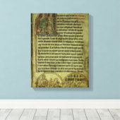 ジェローム：患者を訪れる医師 キャンバスプリント (インサイチュ (ウッドフロア))