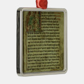 ジェローム: 患者を訪問している医者 メタルオーナメント (右)