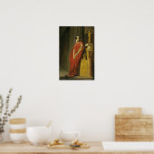 ジェローム – 悲劇の衣装を着たレイチェル ポスター (キッチン)