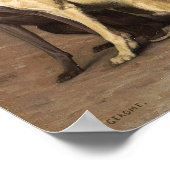 ジェローム – Arnautウィペット2匹の犬と1867 ポスター (角)