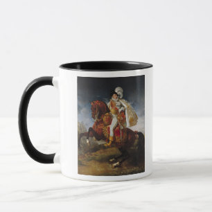 ジェロームBonaparte 1808年の乗馬のポートレート マグカップ