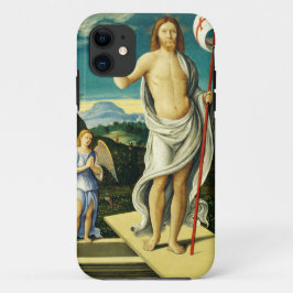 ジェローラモ・ダ・サンタクローチェによるキリストの復活 iPhone 11 ケース