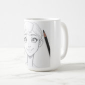 ジェンおもしろいZソーシャルメディア引用文コーヒーマグ コーヒーマグカップ (正面右)