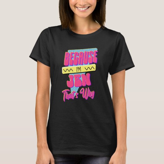 ジェンだからそういうの好きなの Tシャツ (正面)