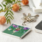 ジェンザ踊りフラワーフェアリー キーホルダー (側面)