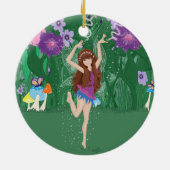 ジェンザ踊りフラワーフェアリー セラミックオーナメント (裏面)