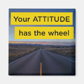 ジェンスミョバダスやる気を起こさせる引用文マグネット マグネット (正面)